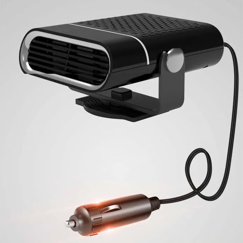 2-in-1 Portable Car Heater with 360° Rotation