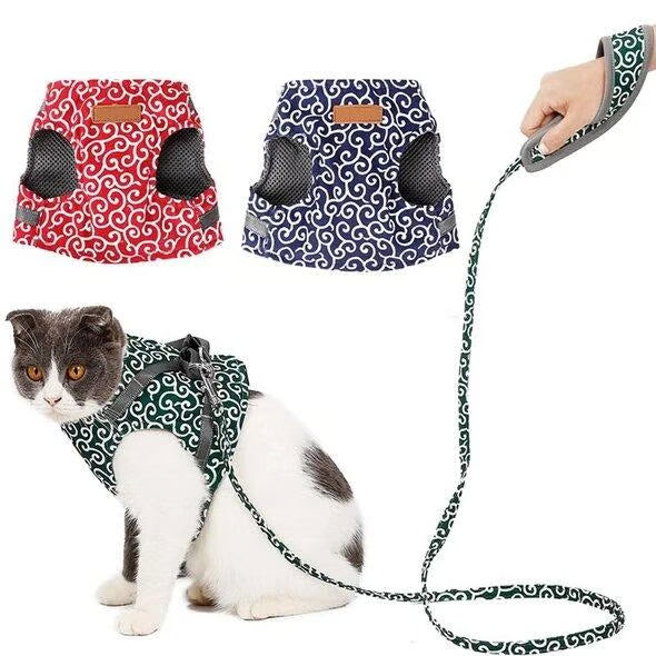 π±Cat Vest Harness & Leash Set