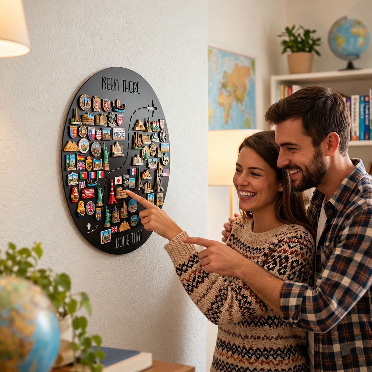 Travel Magnet Board