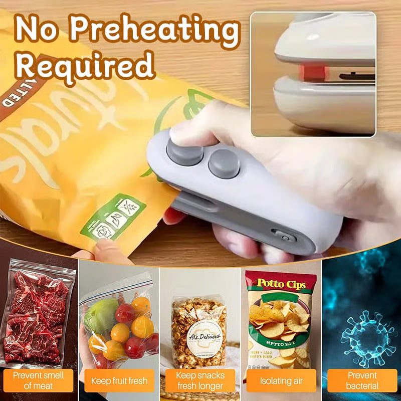 šHot Saleš„ 2-in-1 Mini Bag Sealer