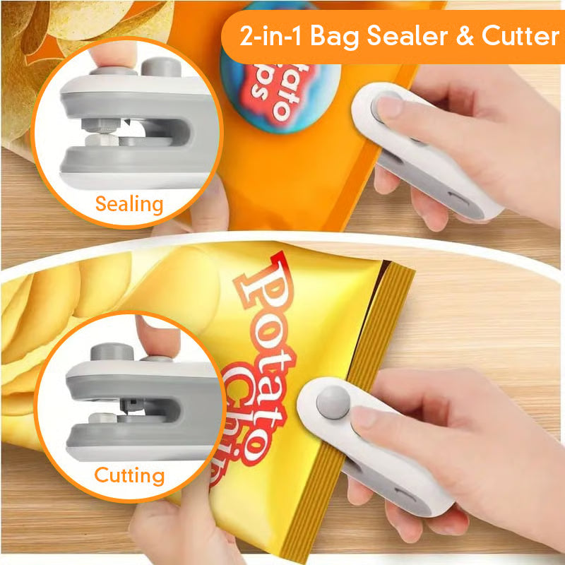 šHot Saleš„ 2-in-1 Mini Bag Sealer