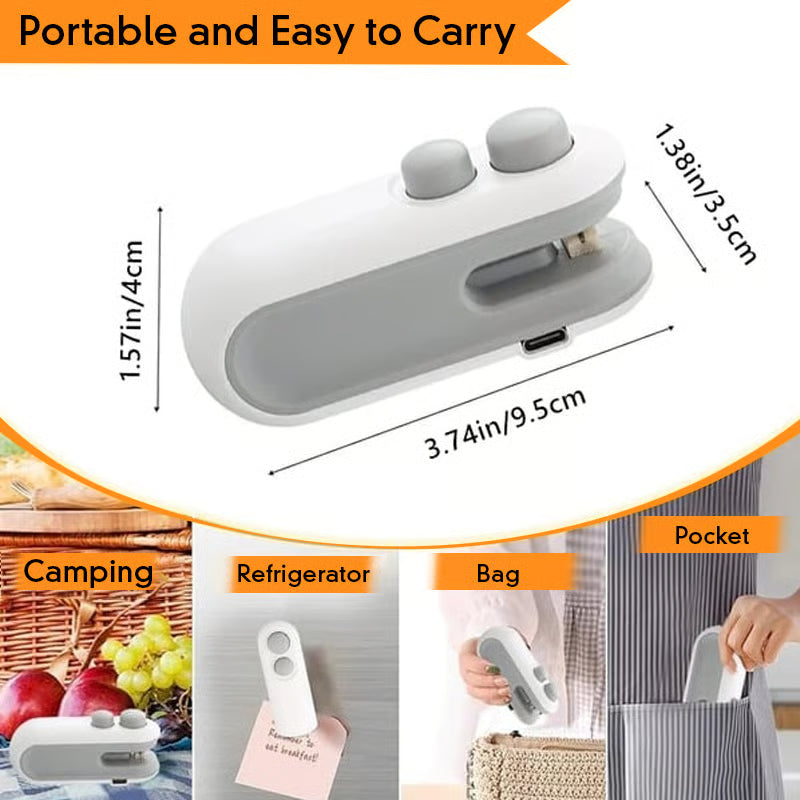 šHot Saleš„ 2-in-1 Mini Bag Sealer