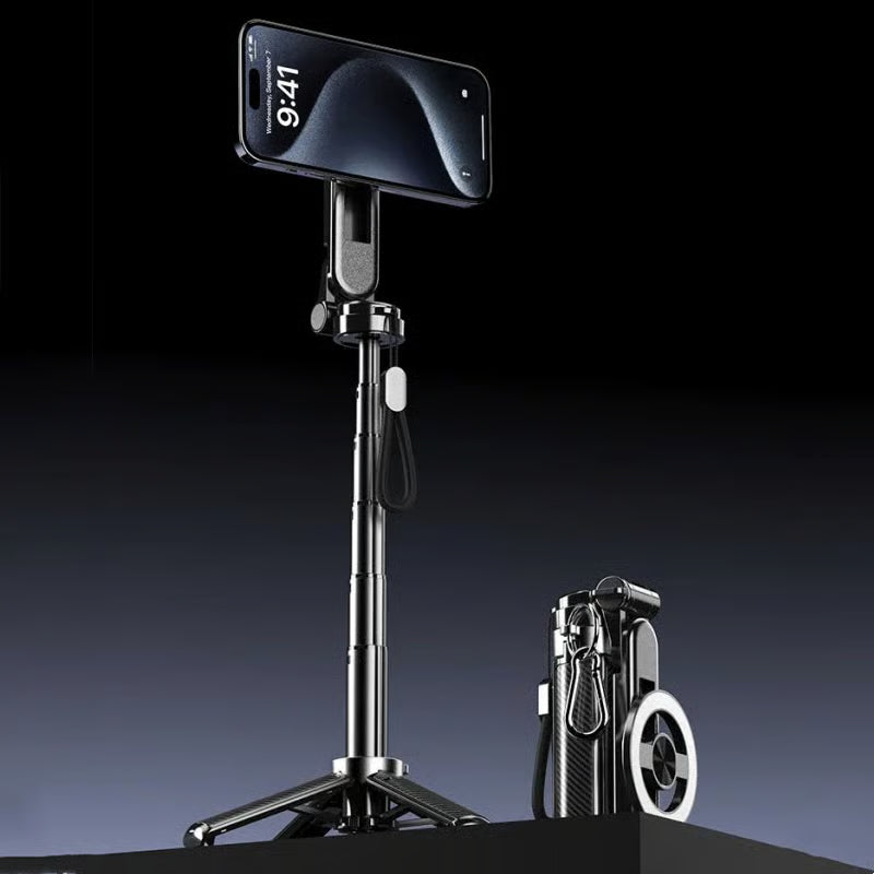 🔥Hot Sale(💥50%OFF)🔥4-in-1 Multifunctional 360° Rotation Magnetic Selfie Stick