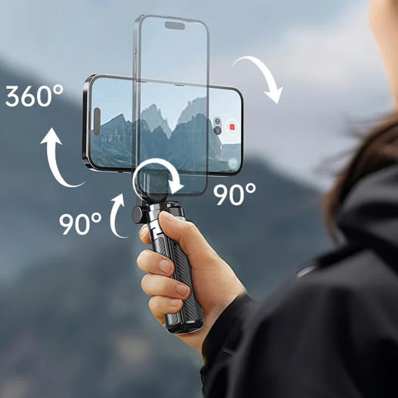 🔥Hot Sale(💥50%OFF)🔥4-in-1 Multifunctional 360° Rotation Magnetic Selfie Stick