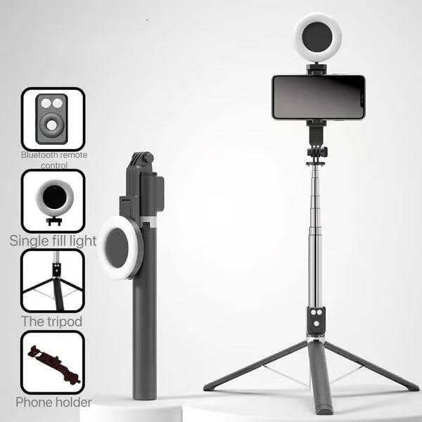 đHot Sale 50% OFFâłNew 6 in 1 Bluetooth Selfie Stick