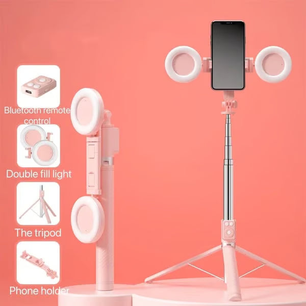 đHot Sale 50% OFFâłNew 6 in 1 Bluetooth Selfie Stick