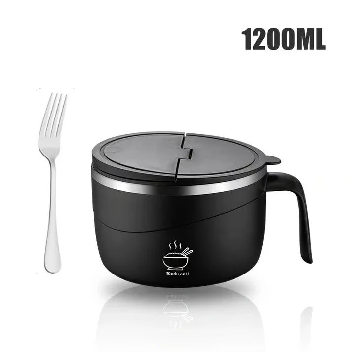 🔥Limited Time Promotion 50% OFF🔥304 Stainless Steel Insulated Ramen Bowl