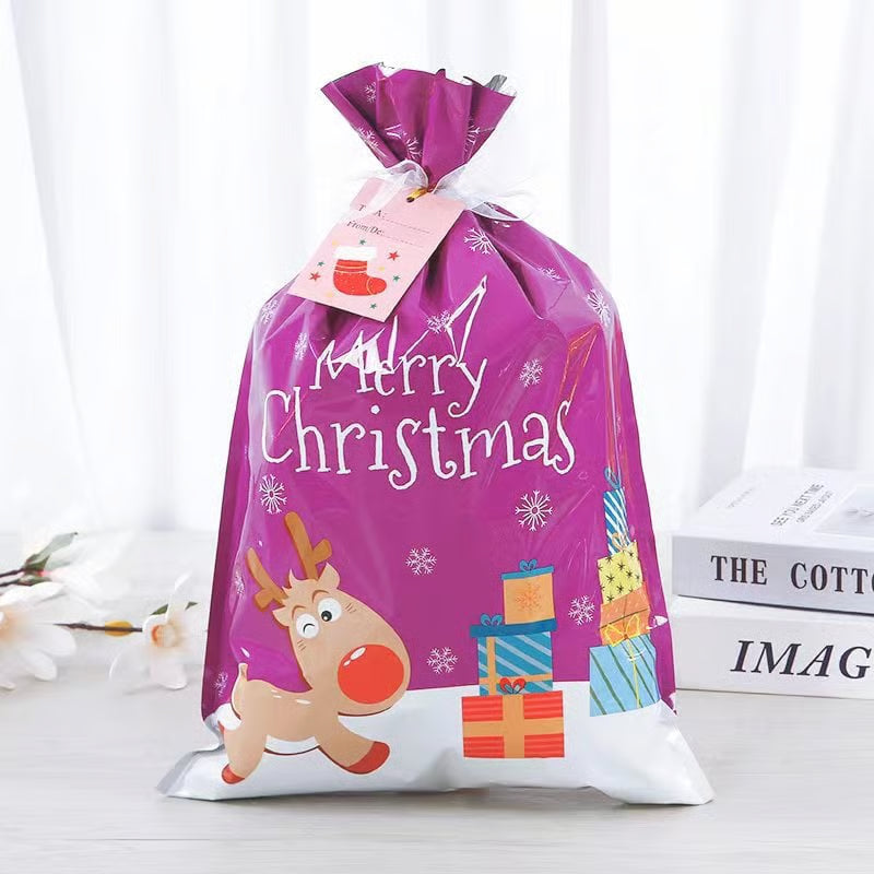 š Tie rope Christmas Gift Bags