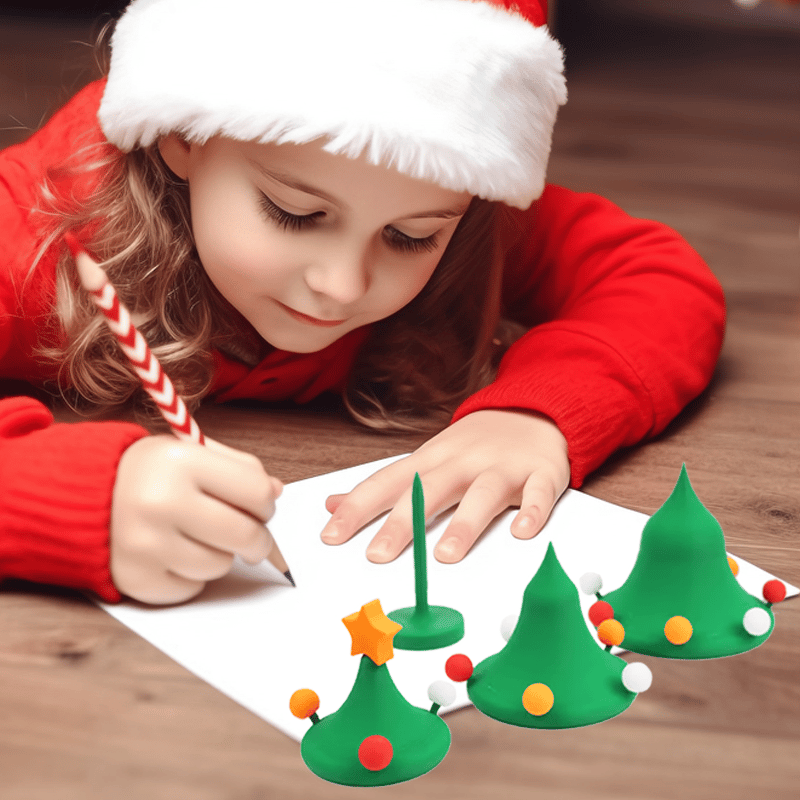 🎄3D Printed Dancing Christmas Tree Decompression Toy: Festive Fun & Stress Relief in One!