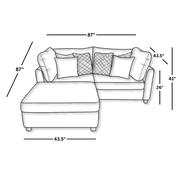 Mckenzie Loveseat + Ottoman