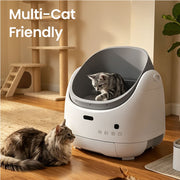 New Arrivals Orbitie Air Open-Top Self-Cleaning Cat Litter Box