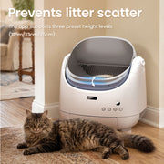 New Arrivals Orbitie Air Open-Top Self-Cleaning Cat Litter Box
