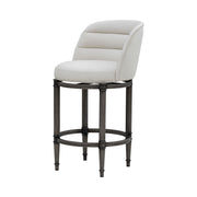 Eunice - Faux Leather Upholstered Swivel Counter Height Barstool