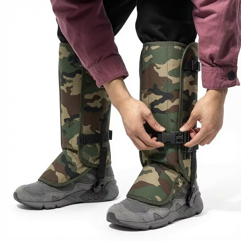 🔥AdderShield™ Tactical Snake Gaiters – Bite-Resistant Leg Protection for Hiking, Hunting & Outdoor Work