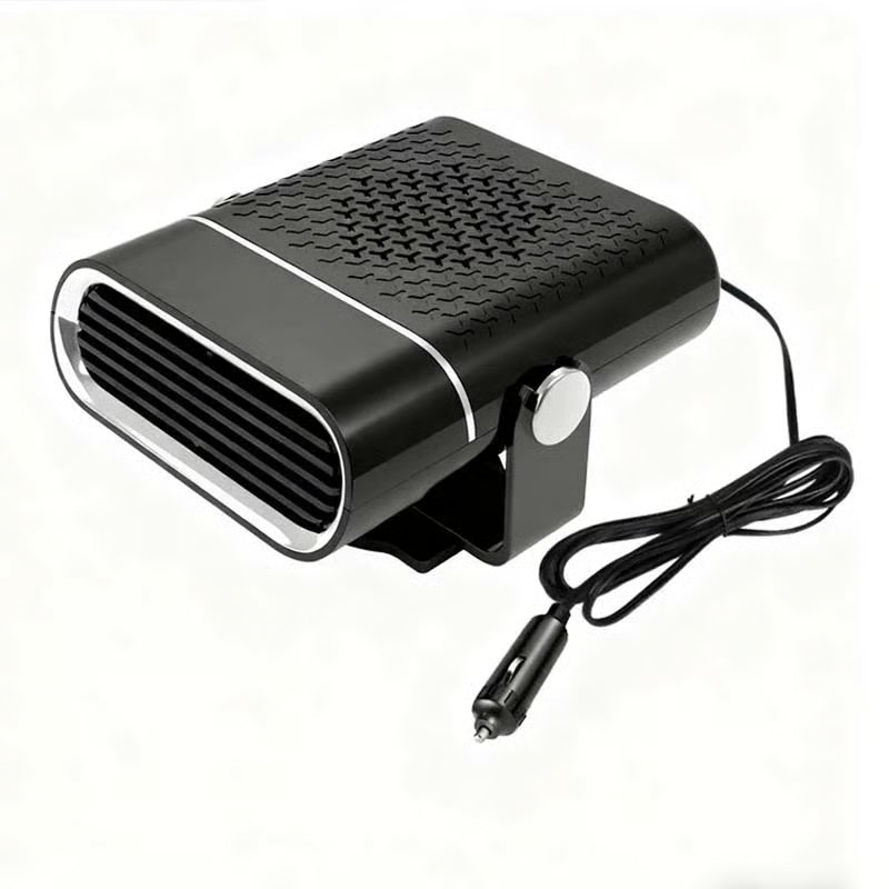 2-in-1 Portable Car Heater with 360° Rotation