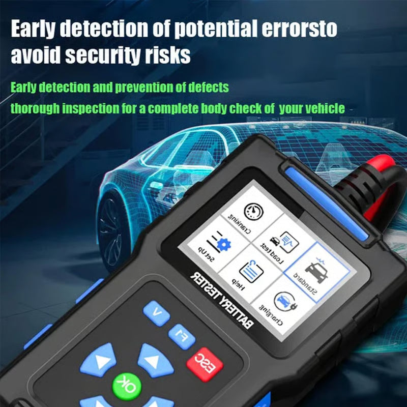 🎁2026 Hot Sale 50% OFF💥BT100 Car Battery Tester 12V Load Tester