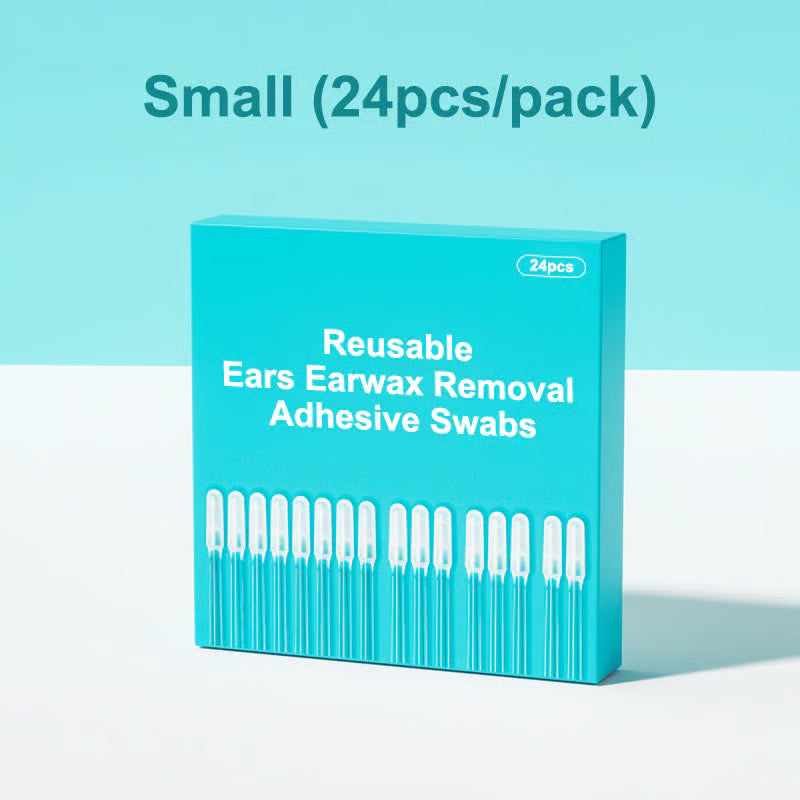 🔥2026 HOT SALE🔥 Reusable Earwax Removal Adhesive Swabs