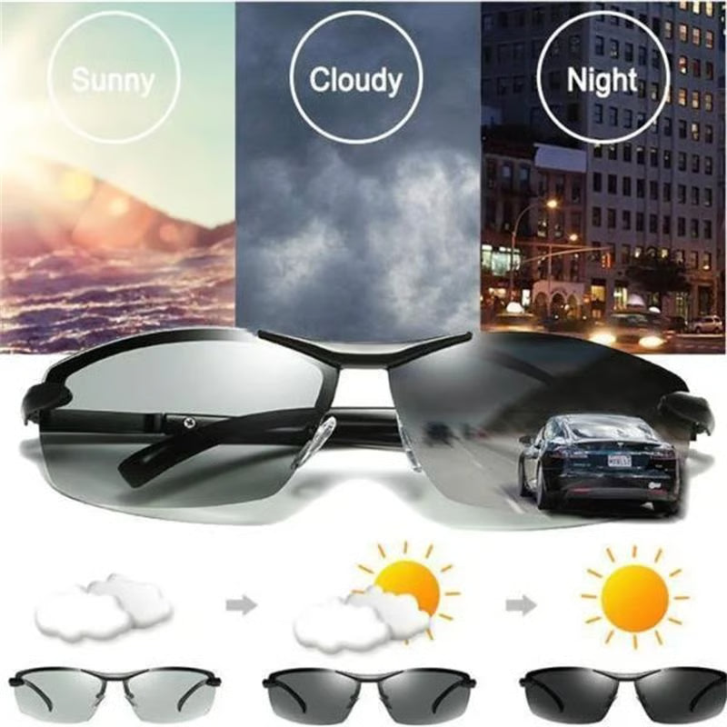 🥳2026 HOT SALE🥳💞50K+ SOLD!🕶️🌦️ Upgraded Photochromic Lenses 50% OFF! Anti-glare polarization meets smart light adaptation. A stylish, intelligent choice for your eyes. 💎😎