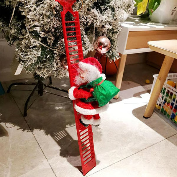 Electric Chimney Climbing Santa Claus