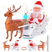 Electric Chimney Climbing Santa Claus