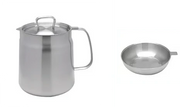 304 Stainless Steel, Large Capacity, Versatile Oil Filter Vessel（ Free shipping ）
