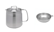 304 Stainless Steel, Large Capacity, Versatile Oil Filter Vessel（ Free shipping ）