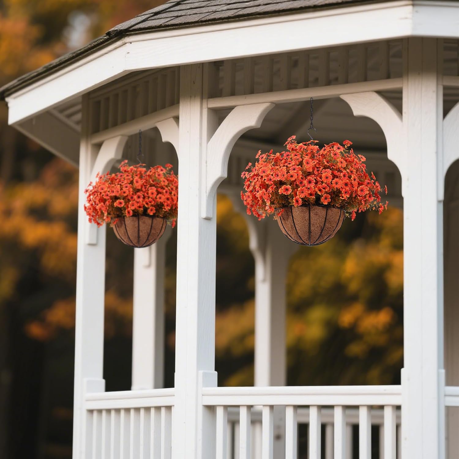 🏆Flash Sale⚡Artificial Outdoor Fall Flowers - UV resistant, Waterproof, Windproof