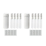 🎁4-in-1 Leakproof Rotatable Travel Dispenser Set