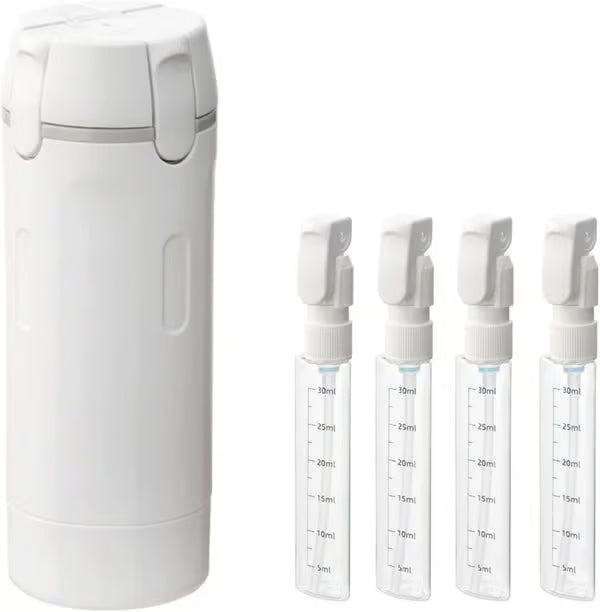 4-in-1 Refillable Travel Dispenser Bottles