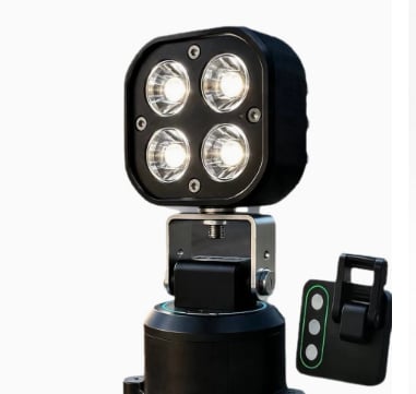🏕️ Omni-Directional 360-degree rotation LED Pod Light