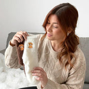 Fuzzy Highland Cow Socks