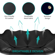 Neck, Back & Shoulder Massager with Heat Shiatsu