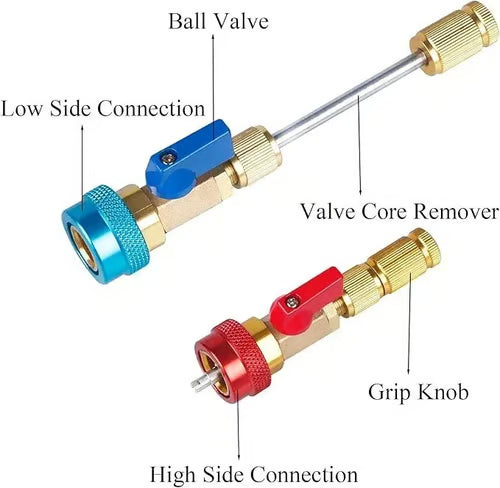 🔥HOT SALE 49% OFF - ✨Professional AC Valve Core Remover & Installer Kit