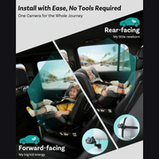 Baby Car Camera & Wireless CarPlay Adapter