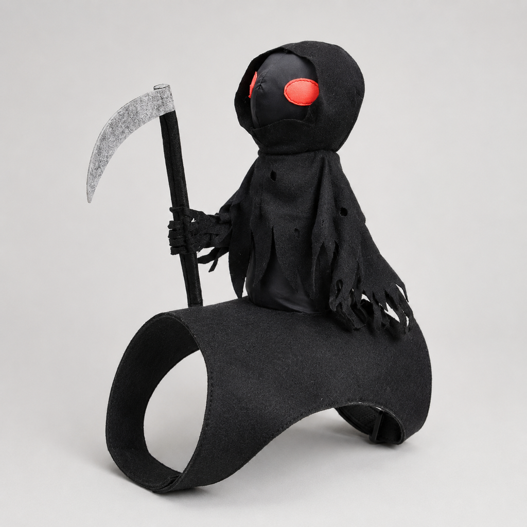 🐱Dark Harvest Knight Transformation Pet Costume - One Tiny Rider. A Whole Lot of Howls.