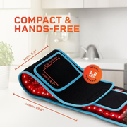 LED Belt with Adjustable Warmth and Vibration
