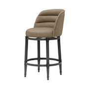 Eunice - Faux Leather Upholstered Swivel Counter Height Barstool
