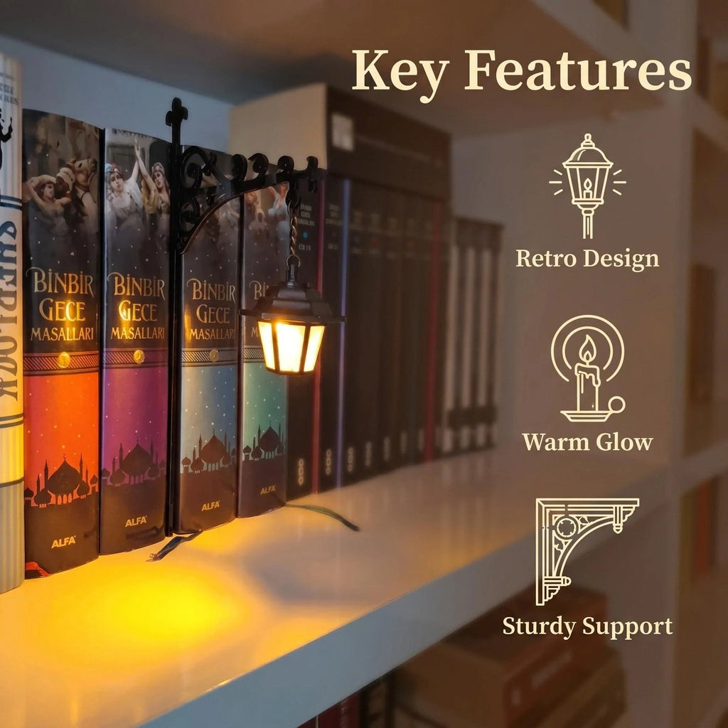 ⭐2026 USA Sale: Up to 50% OFF -📚Library Lantern-Decorative Bookshelf Lighting