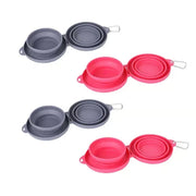 Collapsible Travel Dog Bowl Set