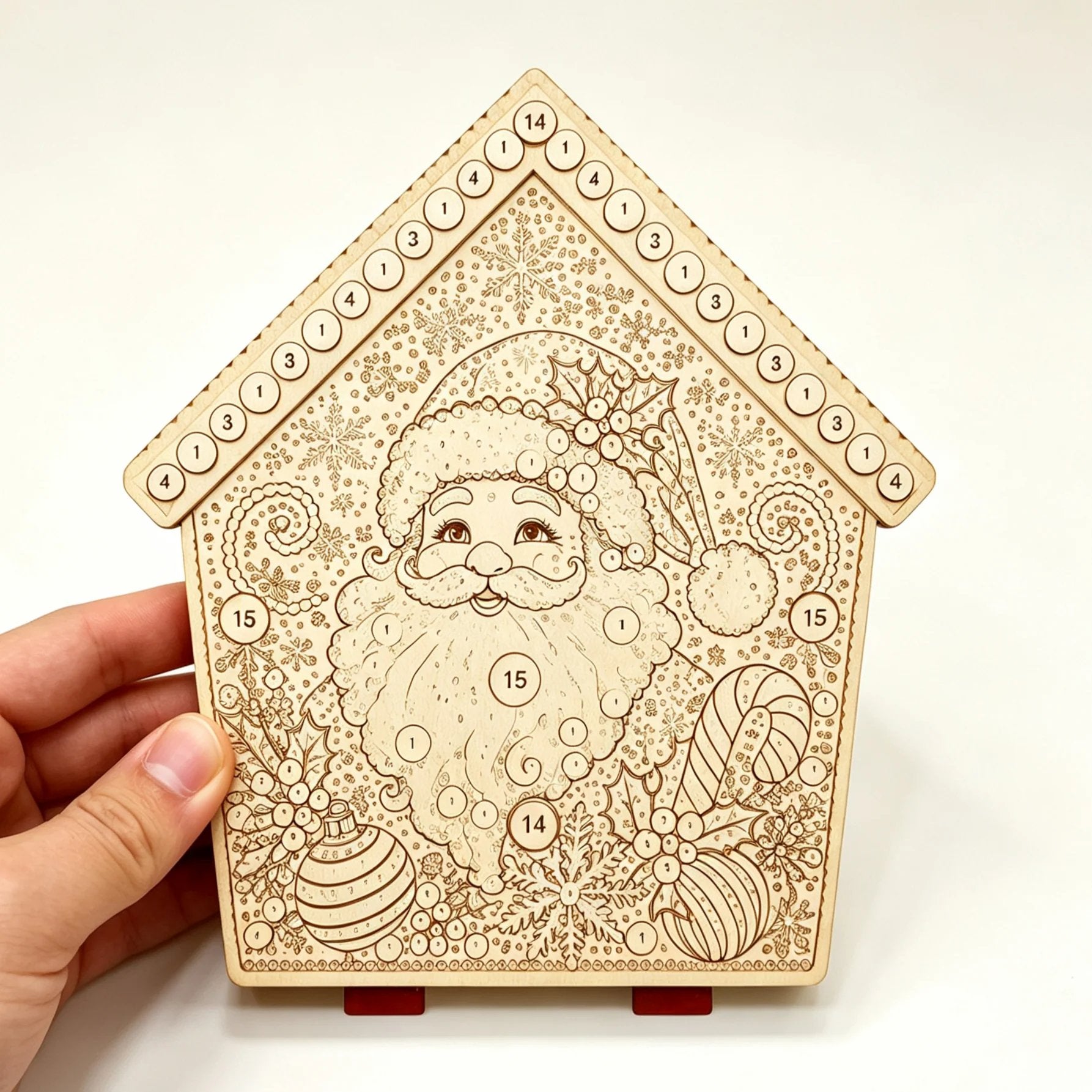🧩Beginner-Friendly Diamond Painting Assembly-🔥3D Wooden House Rhinestone Diamond Art DIY Kit - Christmas Collection