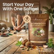 Wormwood Black Walnut Cloves - 6,600mg Softgels