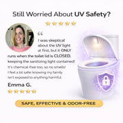 Self Cleaning UV Toilet Sanitizer & Night Light Additional