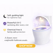 Self Cleaning UV Toilet Sanitizer & Night Light Additional