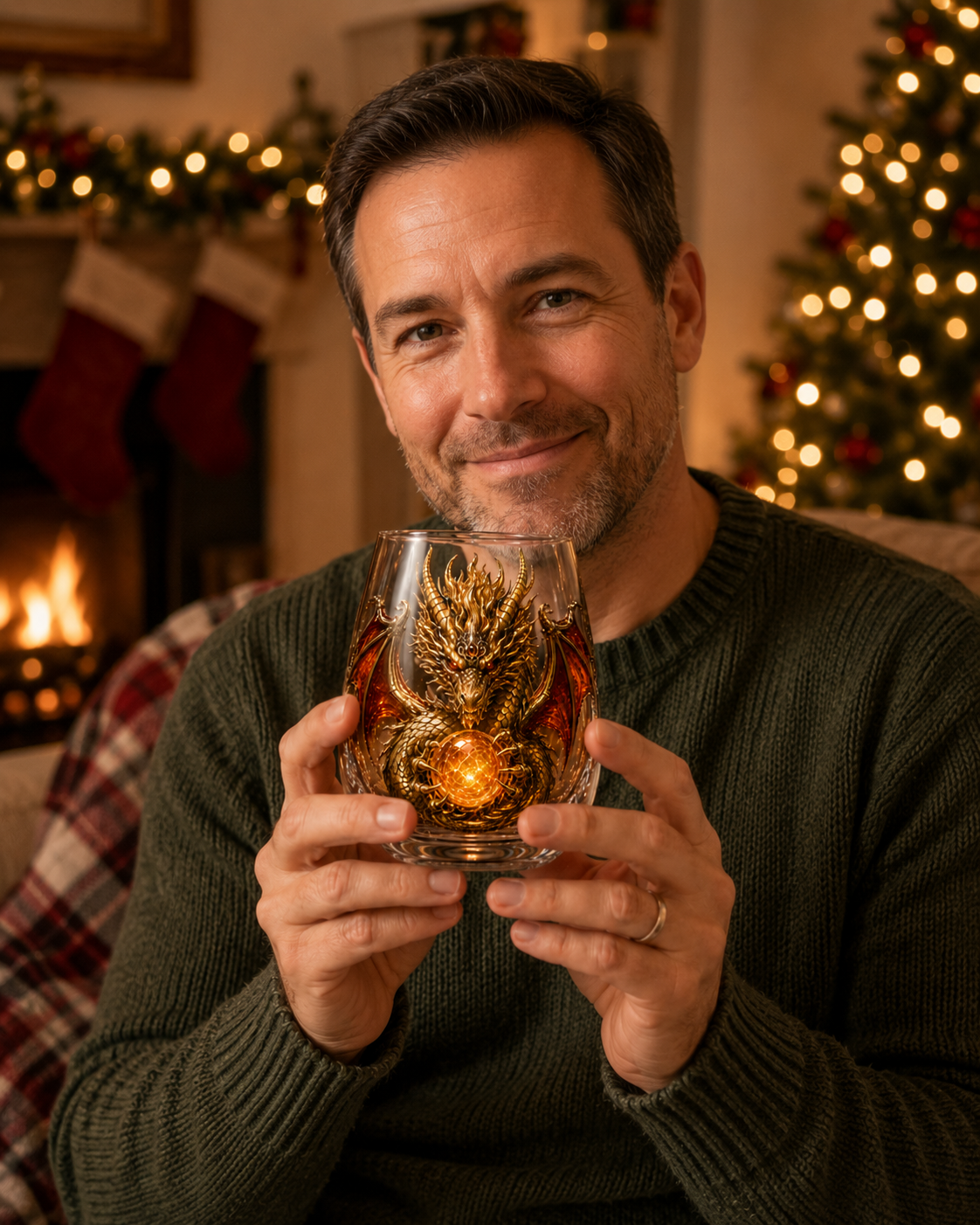 🐉Limited Edition 3D Mythic Dragon Glass Art Cup -✨Luxury Raised Fantasy Glassware for Whiskey, Home Bar Décor & Legendary Gifts 🎁