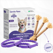 GentlePaws Cat Calming Collar (2-Pack)