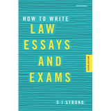 How to Write Law Essays & Exams - Paperback