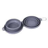 Collapsible Travel Dog Bowl Set