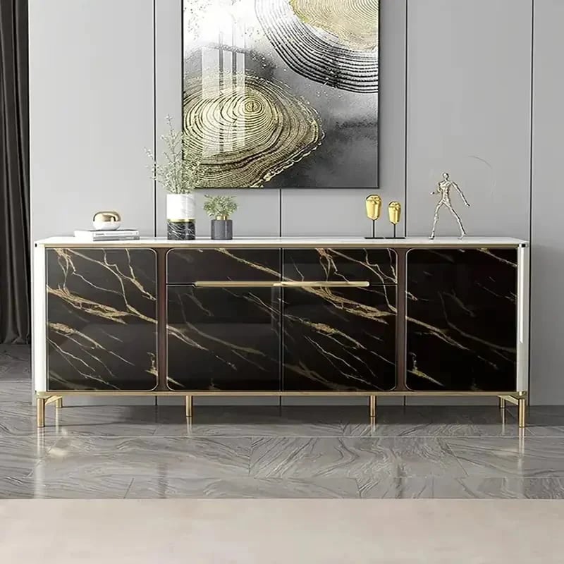 Gold Marble Pattern Self-Adhesive Wallpaper Roll