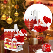Electric Chimney Climbing Santa Claus