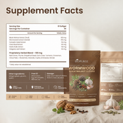 Wormwood Black Walnut Cloves - 6,600mg Softgels